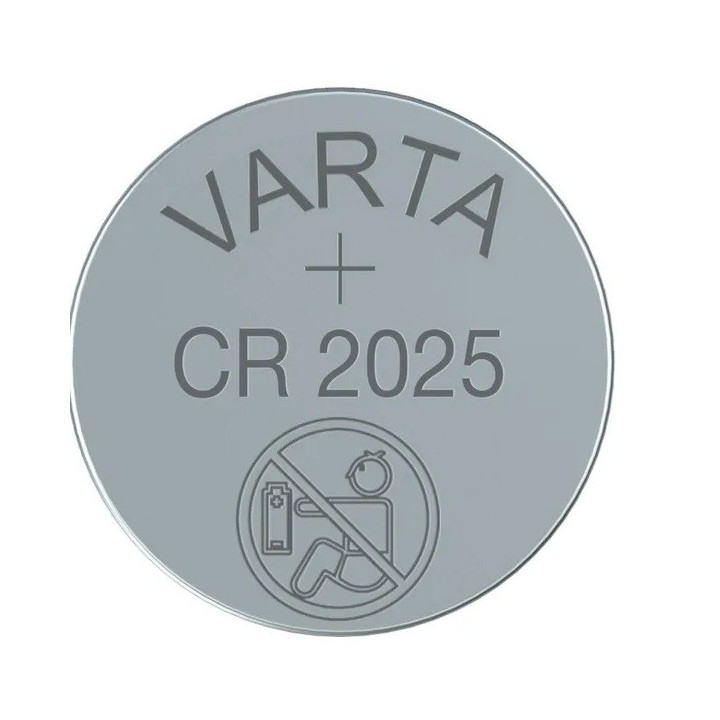 5 STUKS KNOOPCEL LITHIUM VARTA CR2025