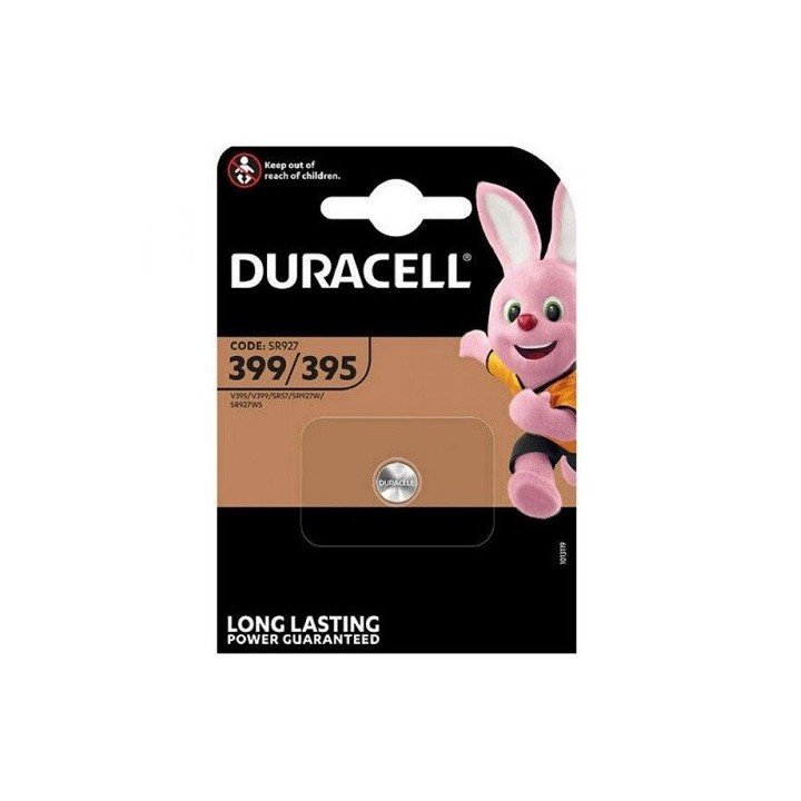 HORLOGEBATTERIJ DURACELL 395, 399, SR57, SR927SW