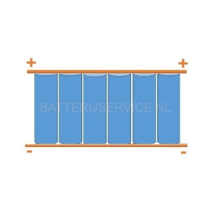 PACK 6 SAMSUNG INR21700 unprotected (configuratie keuze)