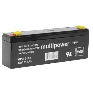 MULTIPOWER MP2.3-12 12VOLT 2,3Ah