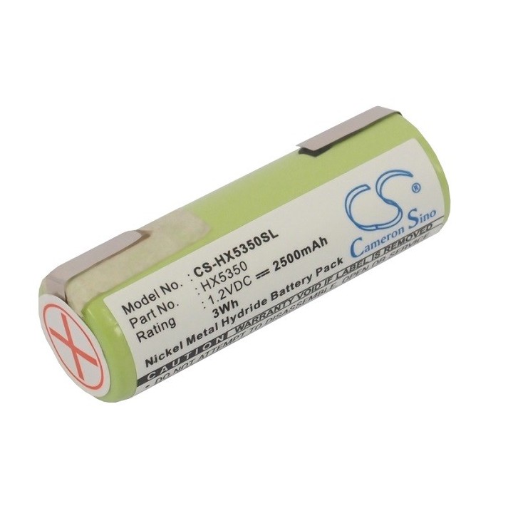 BATTERIJ 1,2V BRAUN 1008/PHILIPS HX5350 