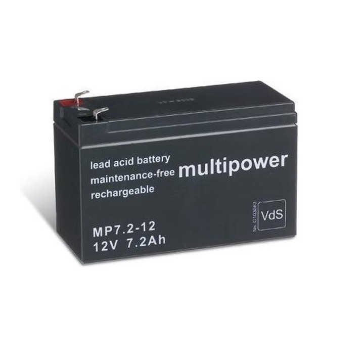 MULTIPOWER MP7.2-12 12VOLT 7,2A