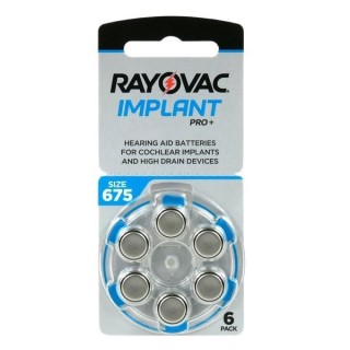 RAYOVAC EXTRA 675, PR44 HOORBATTERIJEN