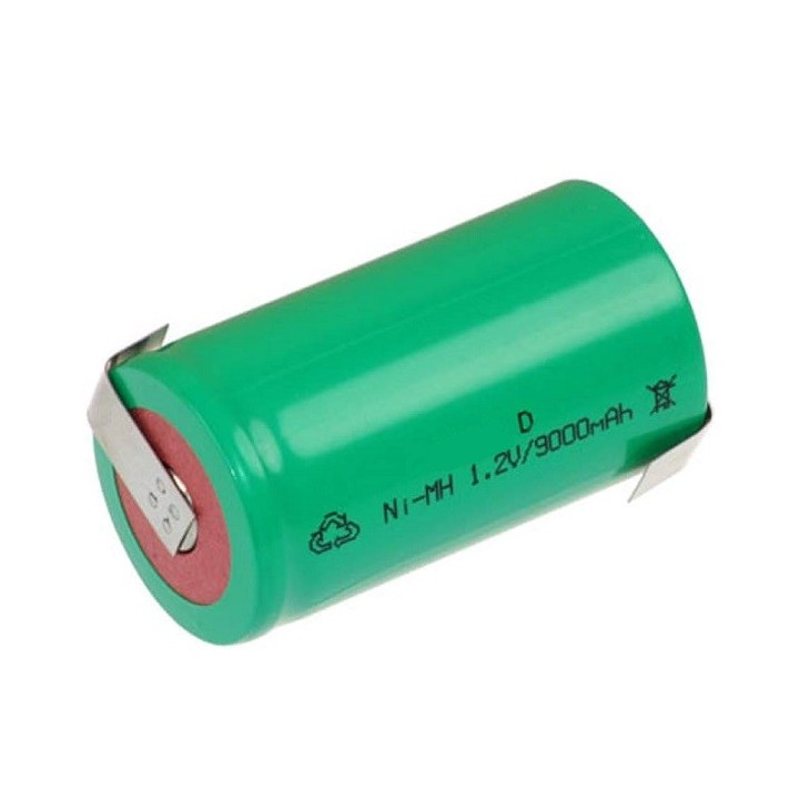 NiMH HR20, D-size 9000mAh Z-Lip