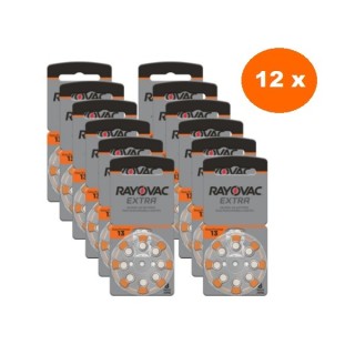 POWERDEAL 96 STUKS RAYOVAC EXTRA 13, PR48 HOORBATTERIJEN