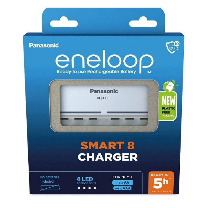 ENELOOP BQ-CC55E 2HRS FASTCHARGER INCL. 4XAA 1900mAh