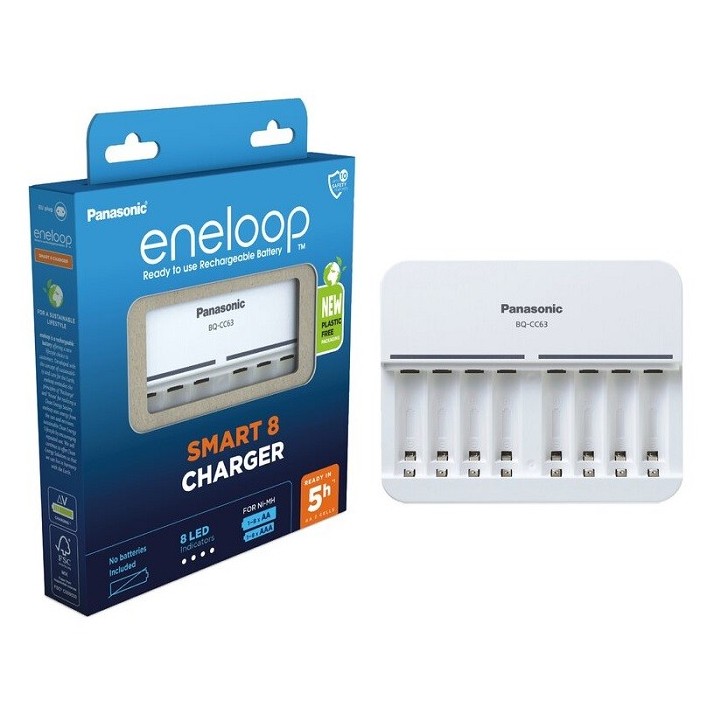 ENELOOP BQ-CC55E 2HRS FASTCHARGER INCL. 4XAA 1900mAh