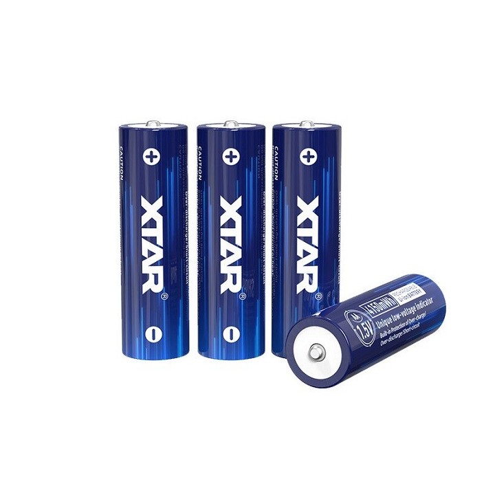 XTAR 14500 AA 1,5 VOLT 2500mAh protected