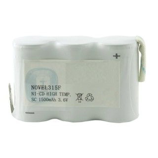 ACCU NOODVERLICHTING,PACK SUB-C 3,6V 1500Mah