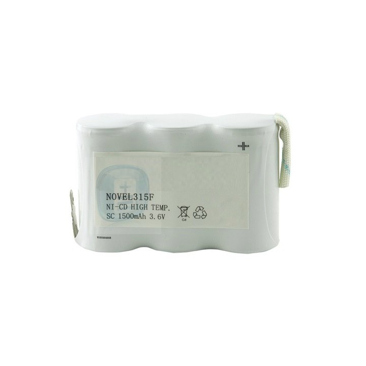 ACCU NOODVERLICHTING,PACK SUB-C 3,6V 1500Mah