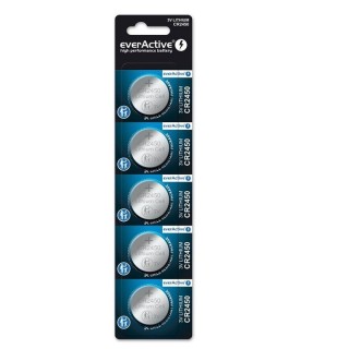 5 STUKS KNOOPCEL LITHIUM CR2450