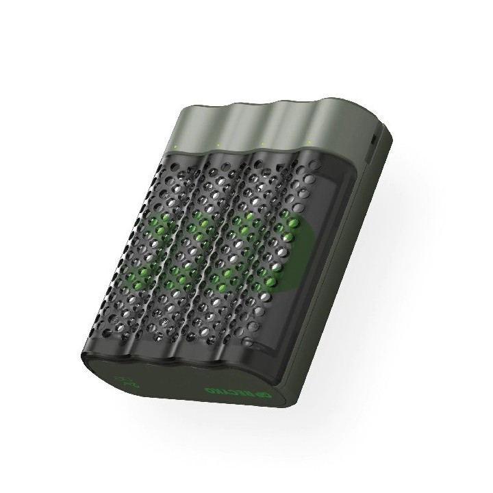 GP M451 USB LADER INCL. 4 x AA 2600 RECYKO