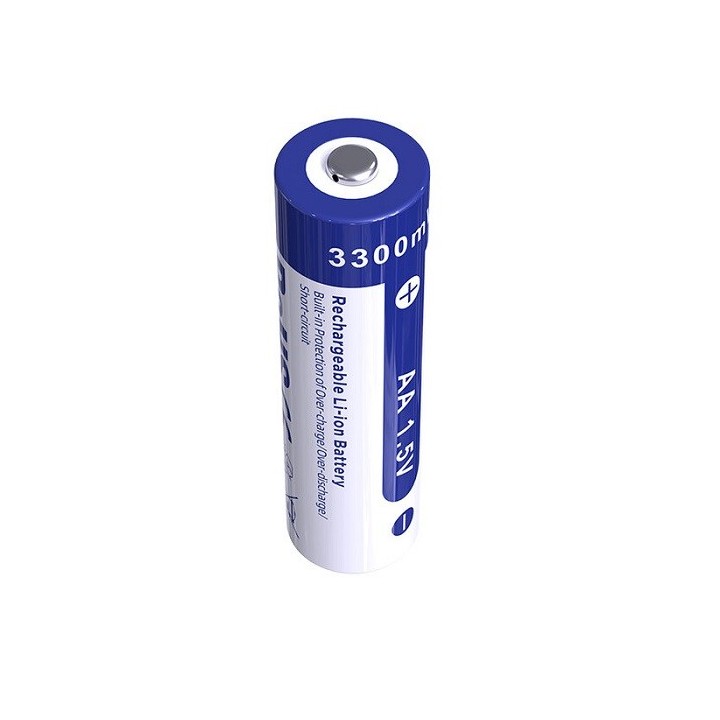 4 STUKS XTAR 14500 AA 1,5 VOLT 2200mAh protected