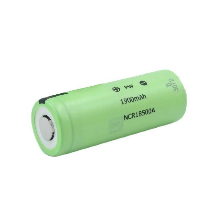 PANASONIC NCR18500A UNPROTECTED FLAT TOP 2040mAh
