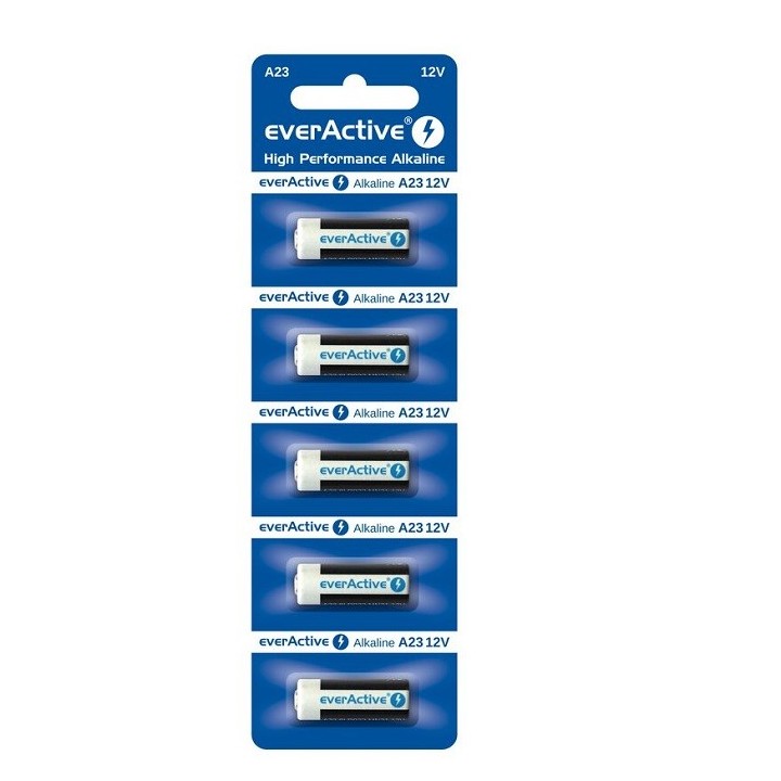 5 STUKS EVERACTIVE 23A, MN21 12volt