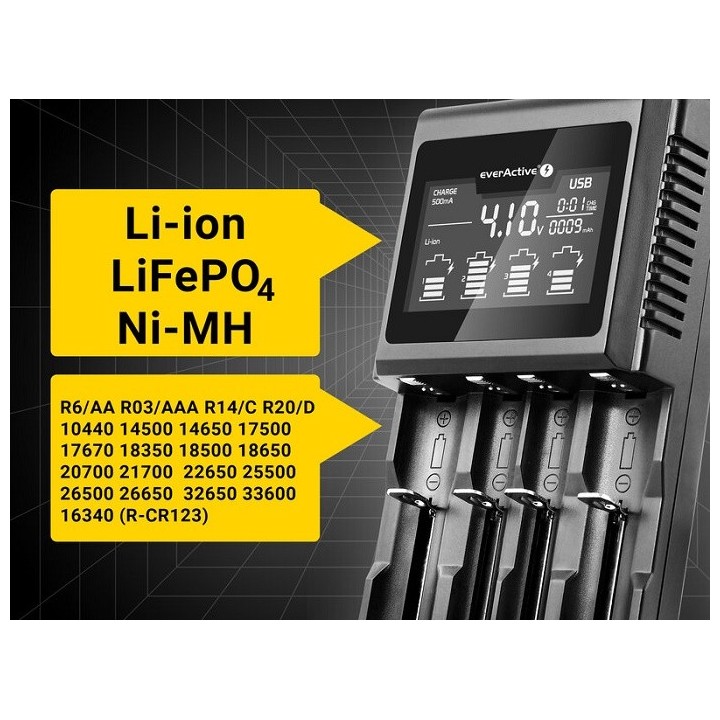 EVERACTIVE LADER UC4000 Li-ION/NiMH