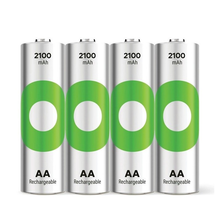 4 PCS GP RECYKO RECHARGEABLE AA 2100