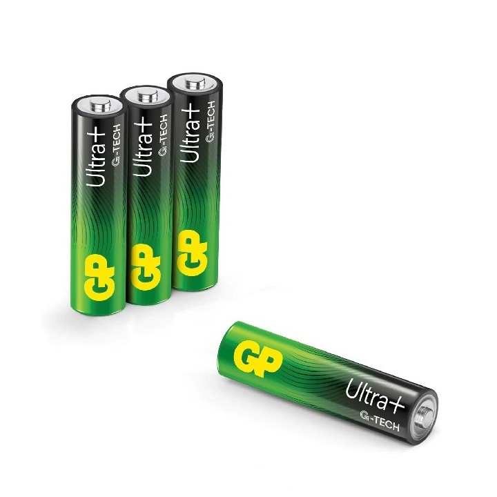4 PIECES GP24AUP, LR03, AAA ULTRA+ G-TECH