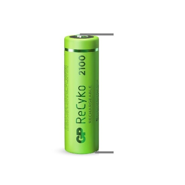 GP RECYKO RECHARGEABLE AA 2100 TAGGED