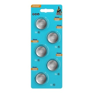 5 STUKS KNOOPCEL VINNIC CR2450