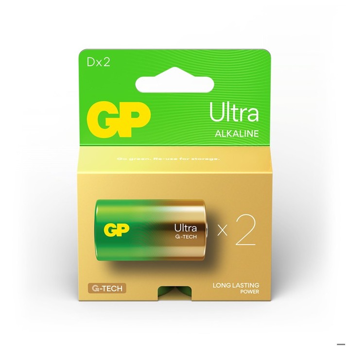 2 STUKS GP13AU LR20, D ULTRA G-TECH