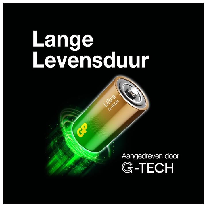 2 STUKS GP13AU LR20, D ULTRA G-TECH
