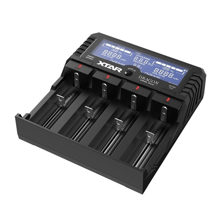 XTAR VP4L PLUS BATTERIJLADER Li-ion / NiMH