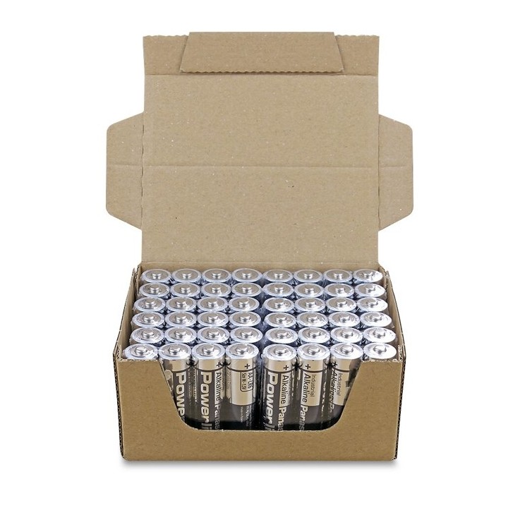 500 X PANASONIC POWERLINE INDUSTRIAL LR06, AA