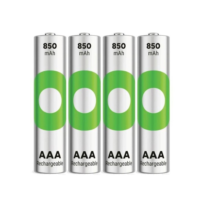 4 PCS GP RECYKO RECHARGEABLE 850AAA