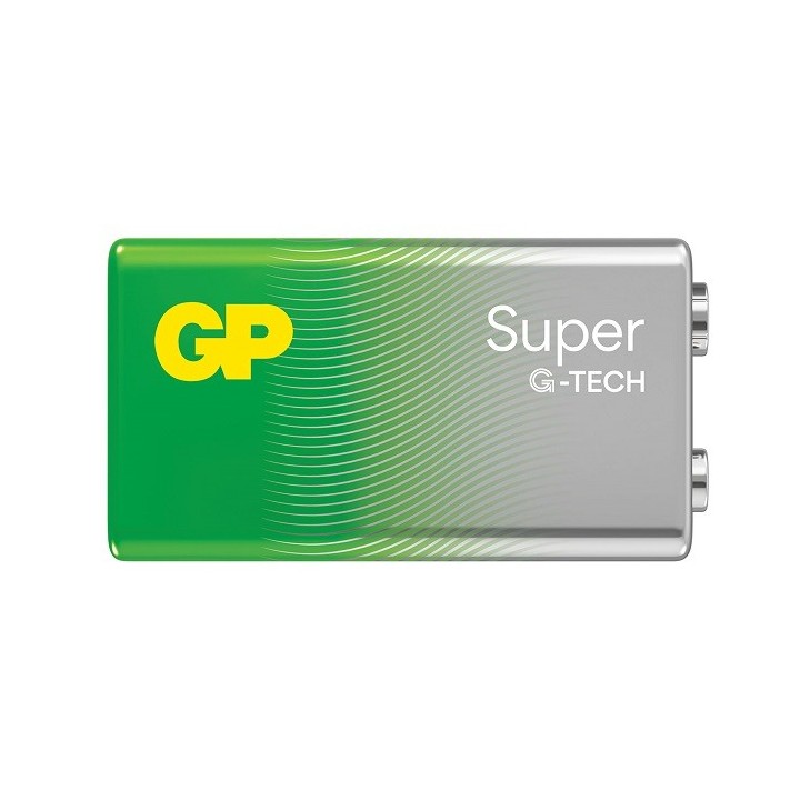 8 STUKS GP 1604AS, 6LR61, 9VOLT SUPER G-TECH
