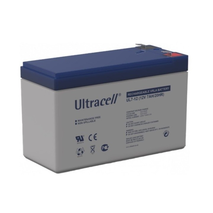 ULTRACELL UL712 ACCU 12VOLT 7Ah