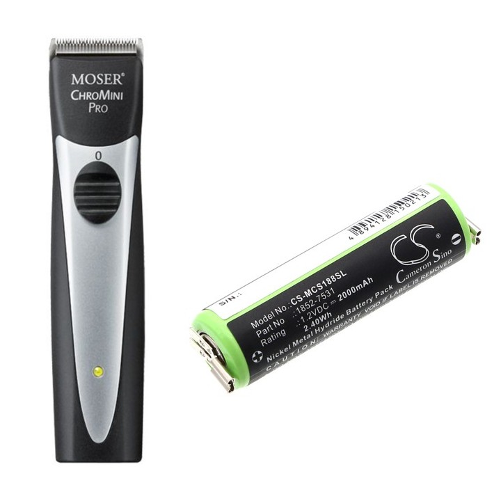 BATTERIJ TONDEUSE Moser ChroMini/Wella HS50