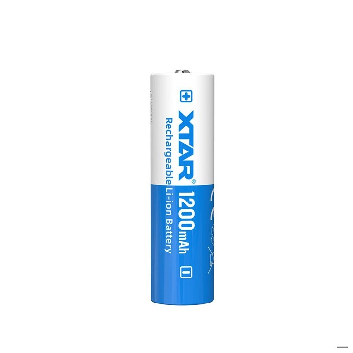 XTAR 14500 AA 3,7 VOLT 1200mAh protected