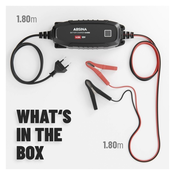 INTELLIGENTE ACCULADER 12VOLT - 4A