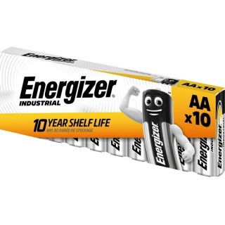 10 STUKS ENERGIZER INDUSTRIAL AA  EN91, LR6