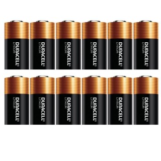 12 STUKS DURACELL CR123 LITHIUM 3VOLT