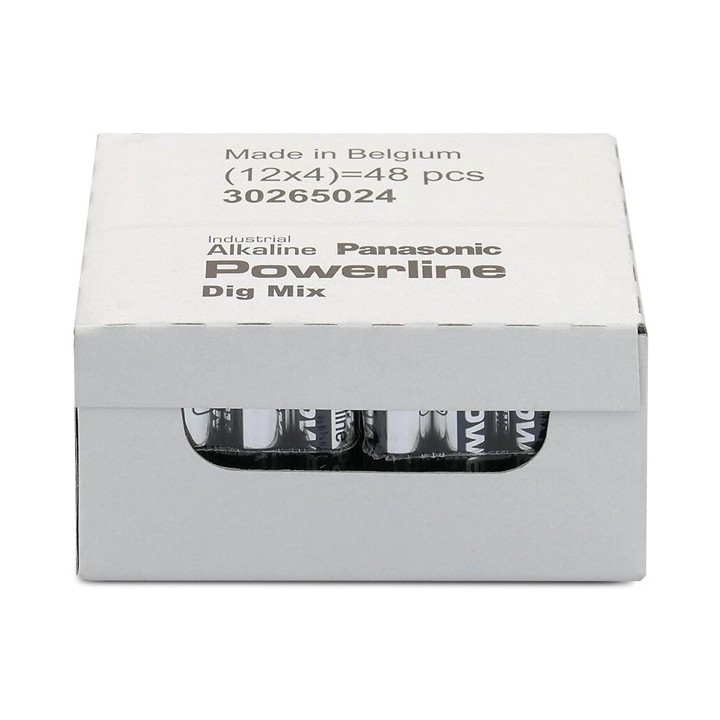 10 STUKS AAA PANASONIC POWERLINE INDUSTRIAL LR03