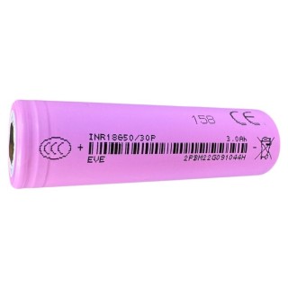 EVE INR18650-30P UNPROTECTED 3000mAh