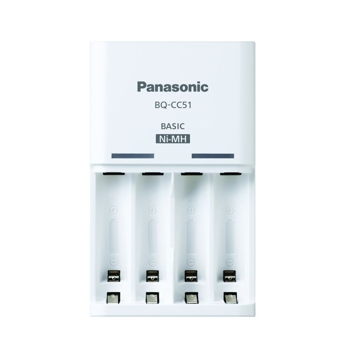 ENELOOP BQ-CC51E BATTERIJLADER + 4xAA ENELOOP 2000mAh