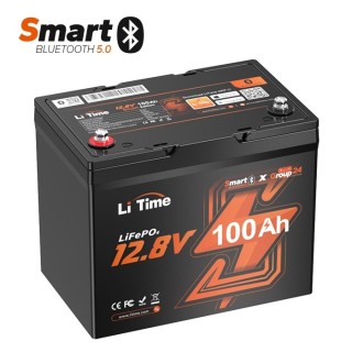 LiTime 12VOLT 100AH GROUP24 BLUETOOTH