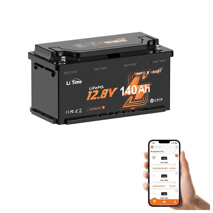 LiTime 12VOLT 140AH GROUP49 BLUETOOTH