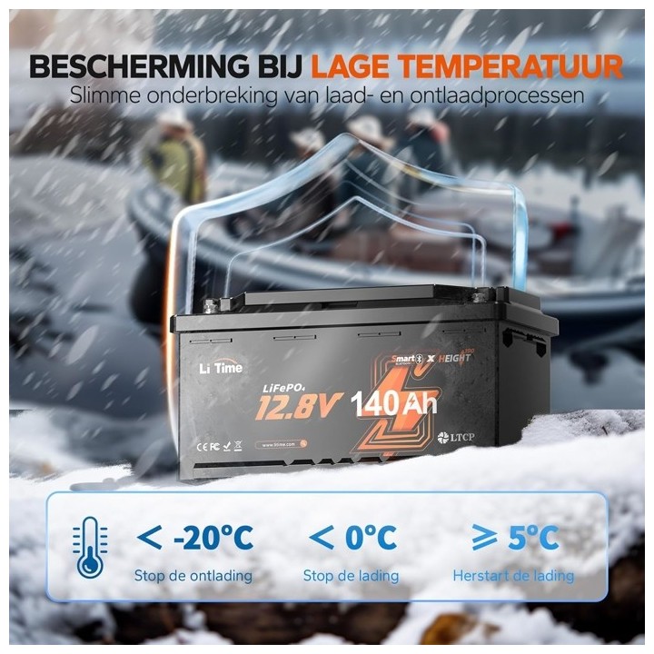 LiTime 12VOLT 140AH GROUP49 BLUETOOTH