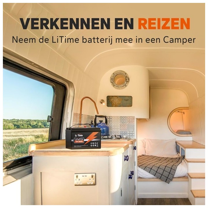 LiTime 12VOLT 100AH BASIC DEEP CYCLE