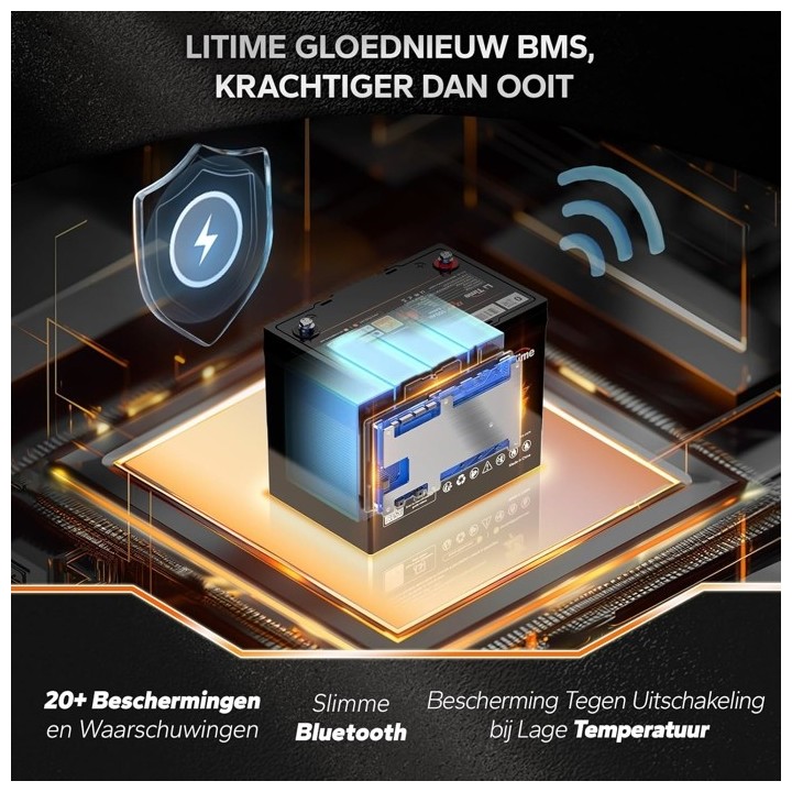 LiTime 12VOLT 100AH GROUP24 BLUETOOTH