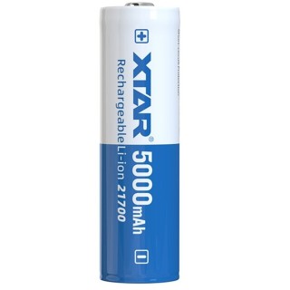 XTAR  21700HP PROTECTED 5000mAh 25A