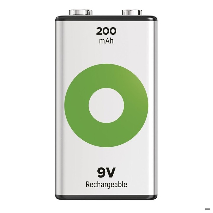 GP 20R8H RECYKO OPLAADBAAR 9VOLT 200 mAh