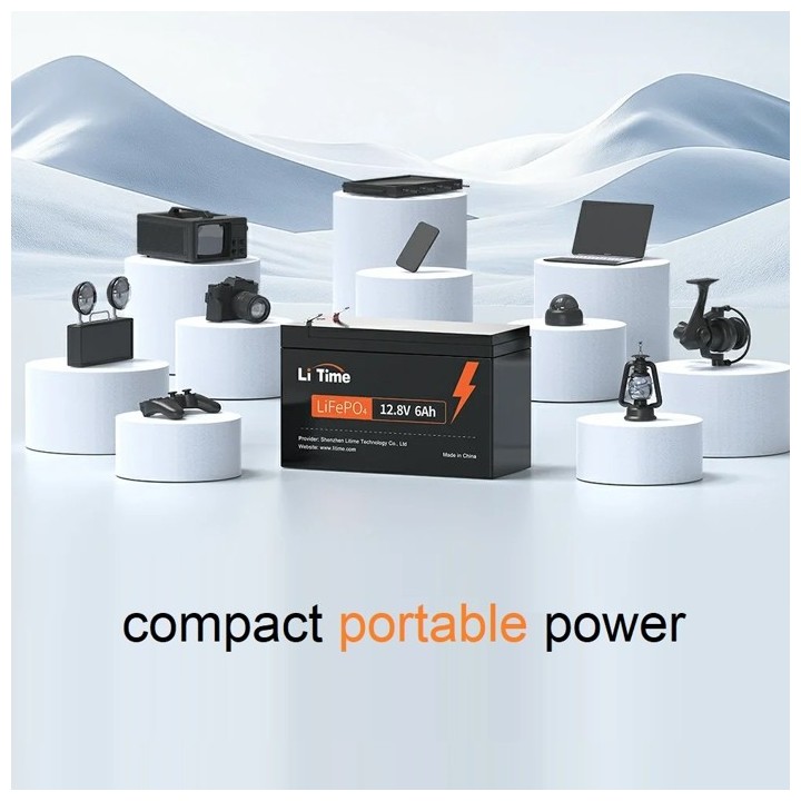 LiTime 12VOLT 6AH BASIC DEEP CYCLE