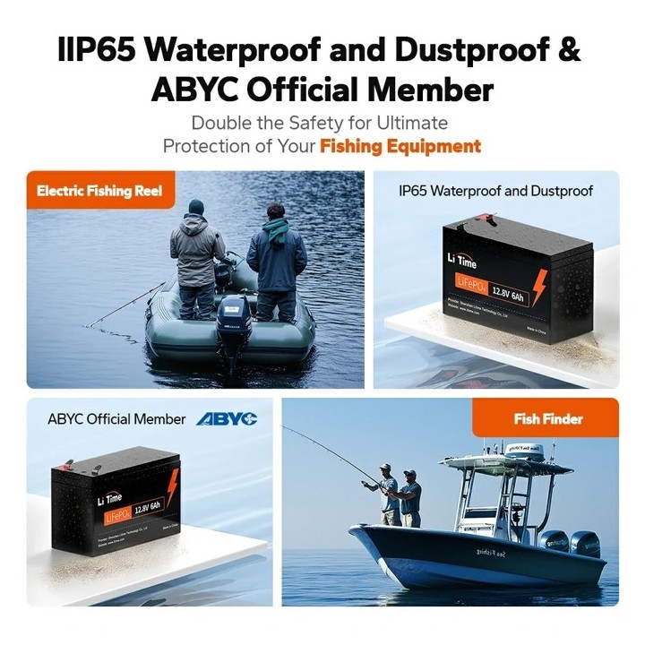 LiTime 12VOLT 6AH BASIC DEEP CYCLE