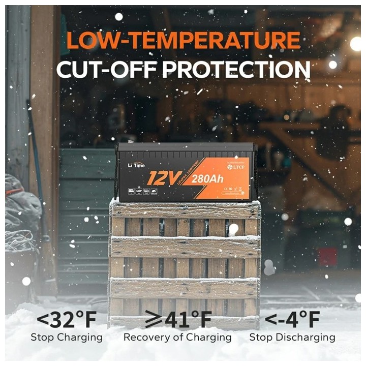 LiTime 12VOLT 280AH BASIC DEEP CYCLE
