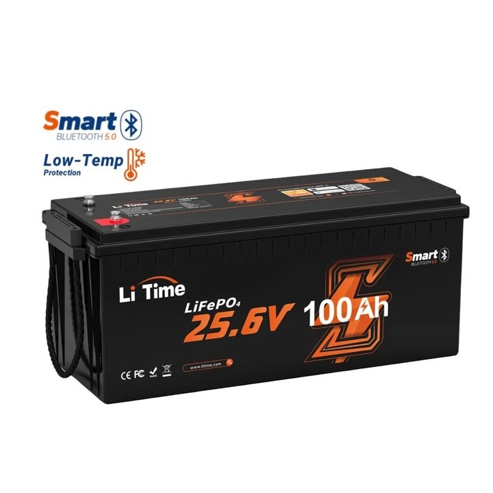 LiTime 24VOLT 100AH SMART BLUETOOTH